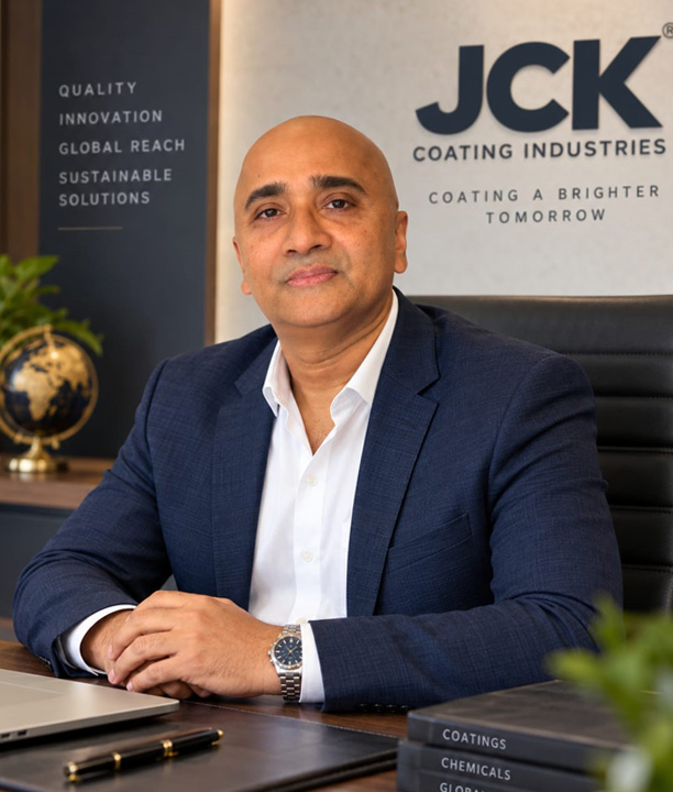 Jacob Chacko CEO of JCK Coating Industries